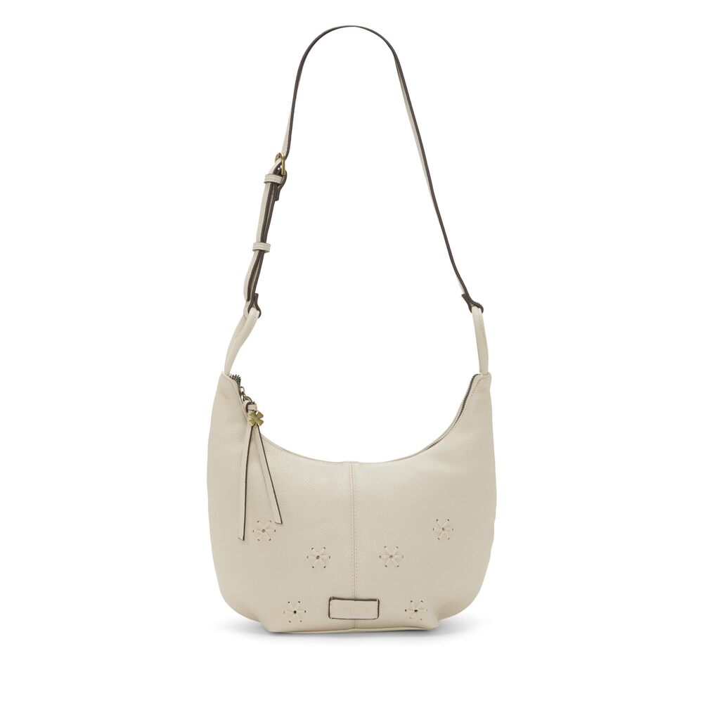 3007 Juny Stitched Floral Hobo Bag